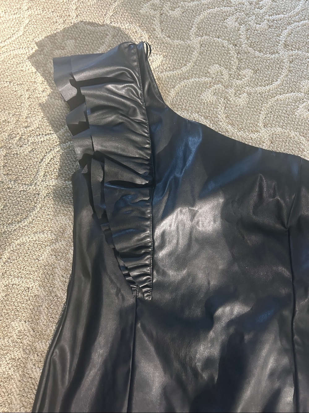 Forever 21 faux leather dress size XL - Picture 4 of 7